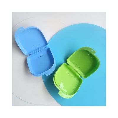 Op maat gemaakte bestelling geaccepteerd Recyclebare Draagbare Plastic Braces Box voor gratis levering