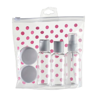7 stuks PET-fles PP-kap PS-pot PUMP SPRAYER Reiskits voor vliegtuigmetamorfose