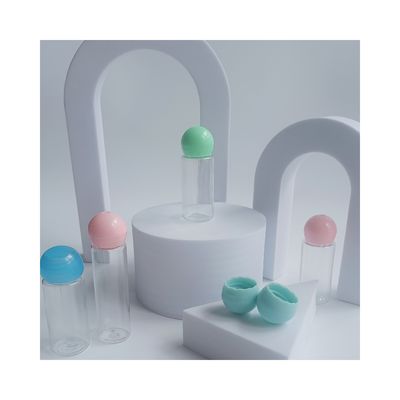 Herbruikbare 18mm kleurrijke bolvormige schroef plastic dop voor fles Custom order aanvaard