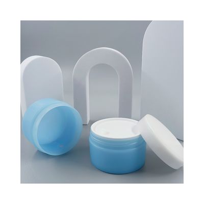 Voorbeeld vrijgegeven 15 ml dubbele lagen Plastic potten met deksels PP Plastic Face Cream