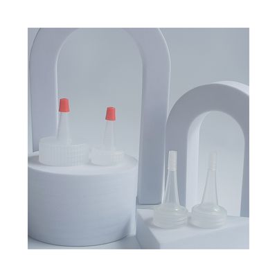 Gepersonaliseerde kleur 22mm 24mm 28mm Lang spuitstuk Spout Cap Plastic Twist Cap Top Twisted Cap