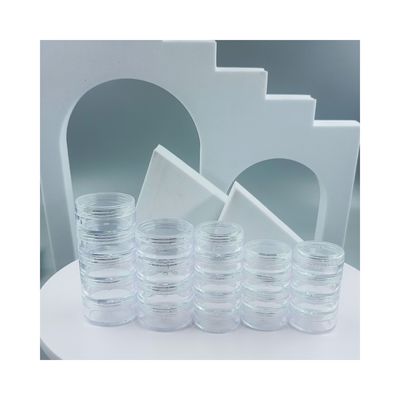 Lagen Optioneel Lagen 5 ml 10 ml Plastic Cream Jar in aangepaste kleuren en lagen