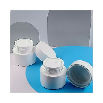 Plastic crème pot voor oogcrème in aangepaste kleur optie