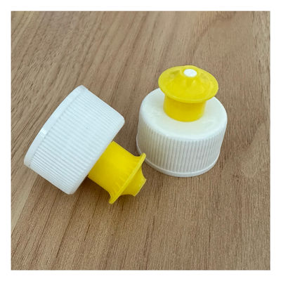 28/410 Plastic Cap Push Pull Cap met aangepaste kleur in grote vraag