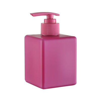 Tuin 350 ml Plum Square Plastic PE fles met 28/410 hand sanitizer lotion pomp