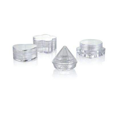 PS Materiaal Ronde vorm 4 ml lege cosmetische container voor oogschaduw en oogcrème