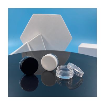 Op maat gemaakte bestelling Ronde vorm 2,5 g 3 g 5 g Cosmetische containers Plastic PS Creme potten voor oogschaduw Oogcreme