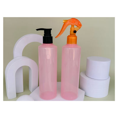 Persoonlijke verzorging Industrieel populair Roze PET fles Plastic shampoo fles voor haarconditioner