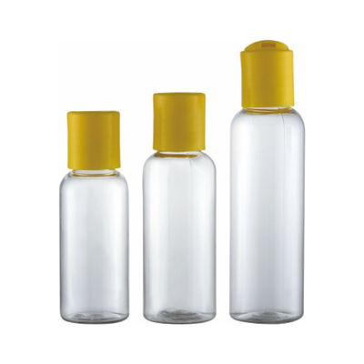 Lichaamslotion 30ml 50ml 60ml Custom Kleur PET Kraag Materiaal Doorzichtige Plastic Fles