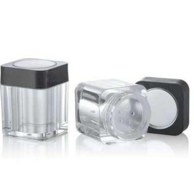 Plastic Cream Jar Verpakking met 5 ml 10 ml capaciteit en aangepaste kleur