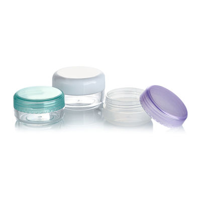 Voorbeeld vrij verstrekt 10 ml 15 ml PET-plastic crème pot voor cosmetische container