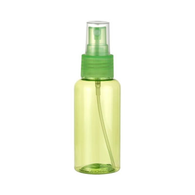 Op maat gemaakte 80 ml PET fles Ronde schouder Plastic heldere fles met 24/410 Pump Sprayer