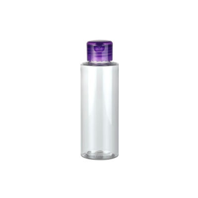 Persoonlijke kleur 120 ml Plastic PET fles voor lotion Capaciteit 120ML 24/410 Flip Top Cap