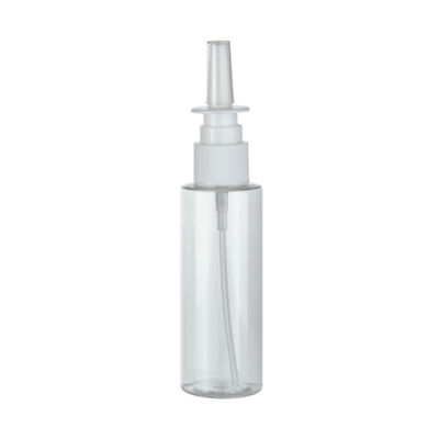Transparante sproeiersproeier PET-plastic fles 60 ml capaciteit voor producten voor persoonlijke verzorging