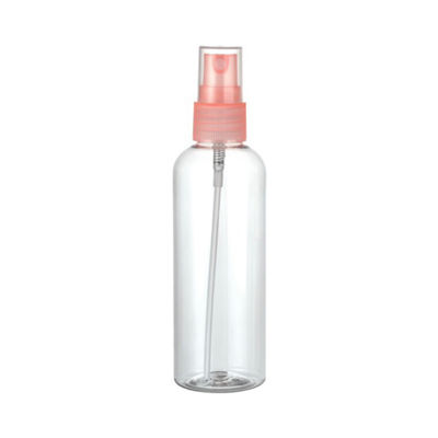 100 ml capaciteit doorzichtige spuitfles voor cosmetische draagbare PET-plasticfles