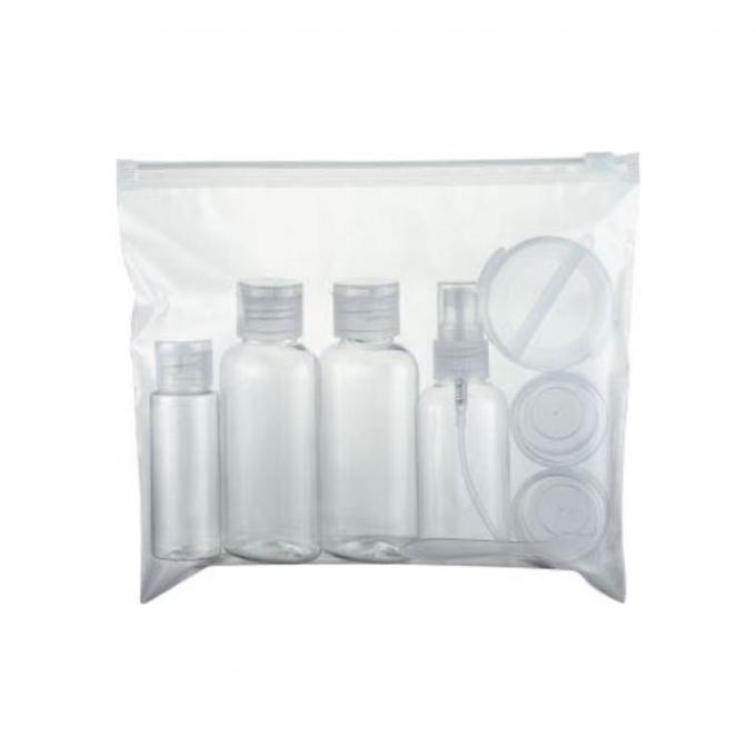 Industriële 80 ml Draagbare 3pcs Shampoo Lotion Travel Size Flessen voor cosmetische verpakkingen 6