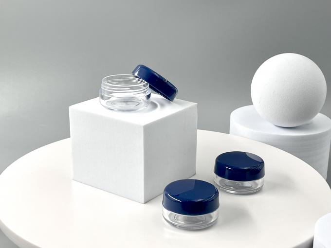 Cylindervormige 12 ml PP-plastic potten met aluminium deksel voor aangepaste PP-snoeppilverpakking 6