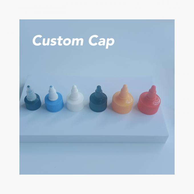 20mm 24mm 28mm Plastic Bullet Shape Oil Squeeze Cap Twist Top Cap voor en prestaties 1