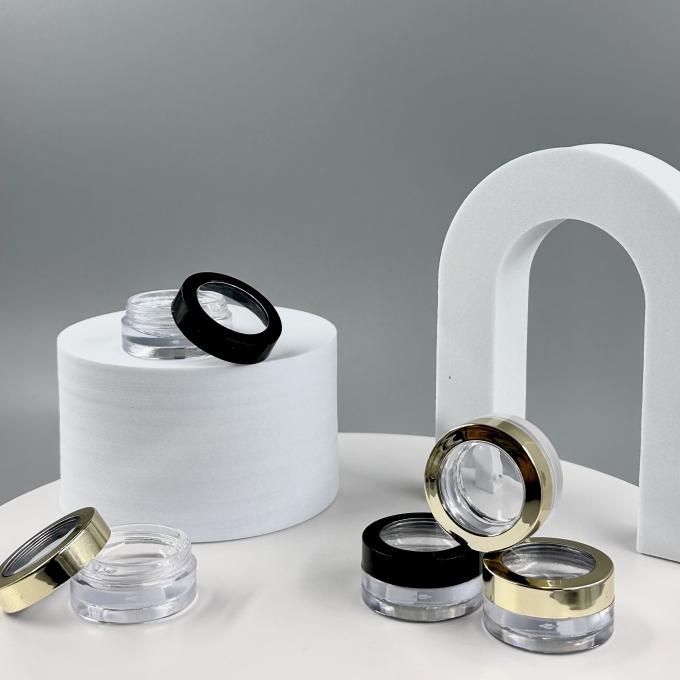 Cylindervormige 12 ml PP-plastic potten met aluminium deksel voor aangepaste PP-snoeppilverpakking 0