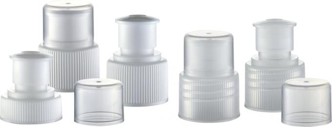 Niet-vergieten plastic vloeibare wasmiddel waterfles Kap 28/400 28/410 28/415 Push Pull PP 0