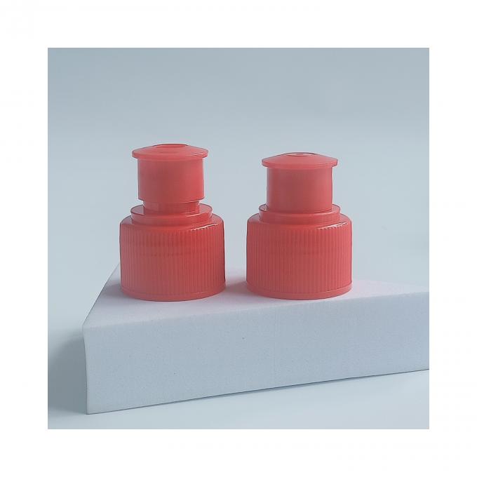 Niet-vergieten plastic vloeibare wasmiddel waterfles Kap 28/400 28/410 28/415 Push Pull PP 1