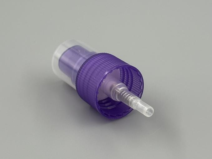 Gepersonaliseerde kleur 20/410 fijne mist sproeier parfum sproei pomp met vlakke transparante kap 3