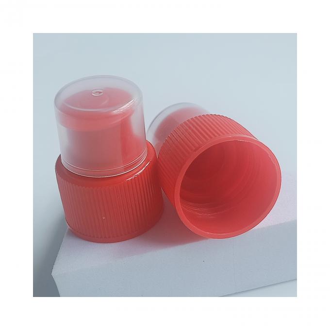 Niet-vergieten plastic vloeibare wasmiddel waterfles Kap 28/400 28/410 28/415 Push Pull PP 3