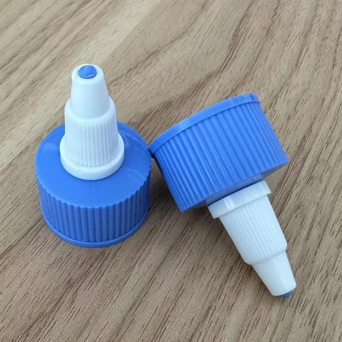24/410 Twist Top Cap voor Liqui fles in blauwe kleur 0