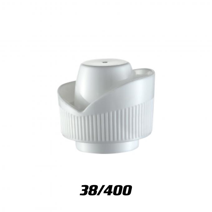 36 mm 58 mm PP Plastic Wasmiddel meetkap Groen fleskap voor 48/400 flessen 2