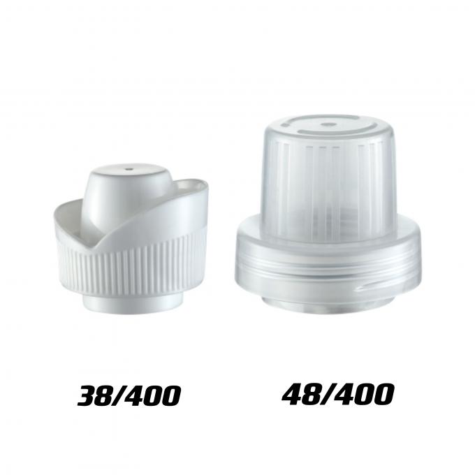 36 mm 58 mm PP Plastic Wasmiddel meetkap Groen fleskap voor 48/400 flessen 1