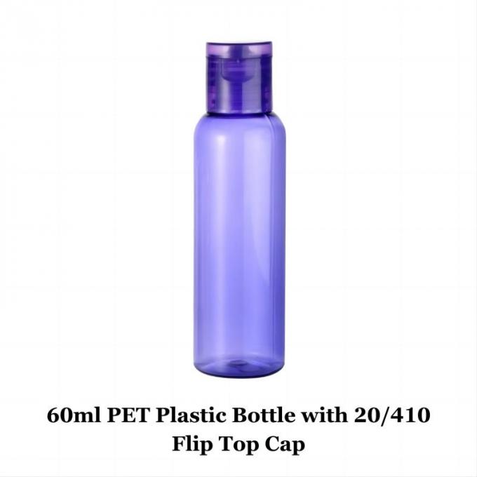 Professionele OEM 30ml 40ml 50ml 60ml PET plastic flessen met pomp spuitmachine Flip Top Cap 4
