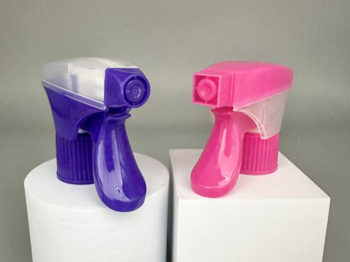 Flessen 28mm Hand Trigger Sprayer Dubbellaag Alle Plastic Reiniging Spray Trigger 2