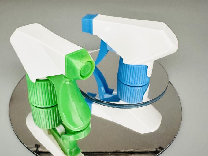 Glanzeroze aluminium sluiting Autoverwasser Trigger Sprayer 28/410 voor cosmetische flessen 0