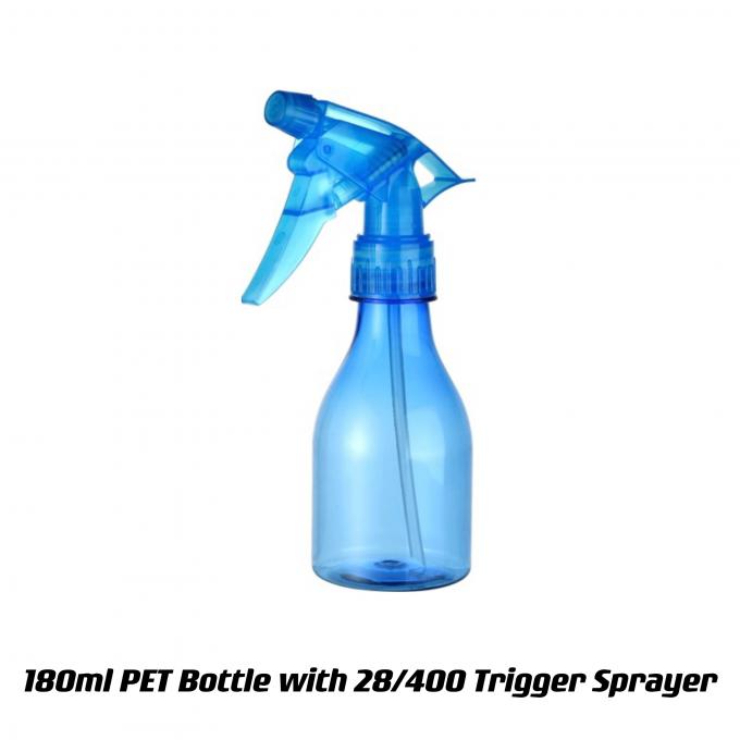 Vinnige levering 28/400 Trigger Sprayer Flasje 180 ml PET Flasje Hervulbare container Flasje 0