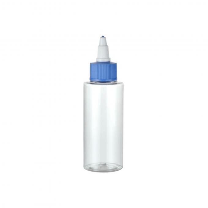 24/410 Lange spuitstukkap 100 ml Persoonlijk gekleurde plastic PET fles voor persoonlijke verzorging Industrieel 0